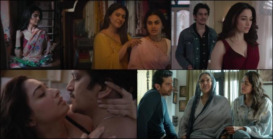 885px x 450px - Lust Stories Review: Fans give thumbs up to Tamannaah Bhatia- Vijay Varma's  steamy scenes, Neena Gupta's bold dialogues, Kajol's act [reactions] -  IBTimes India