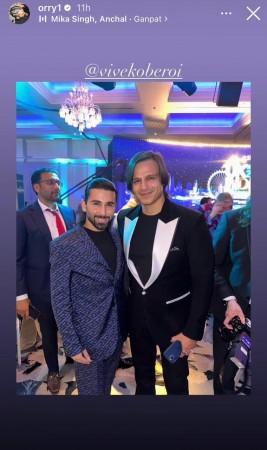 orry and vivek oberoi