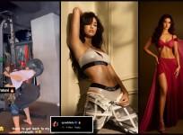 Disha Patani gym