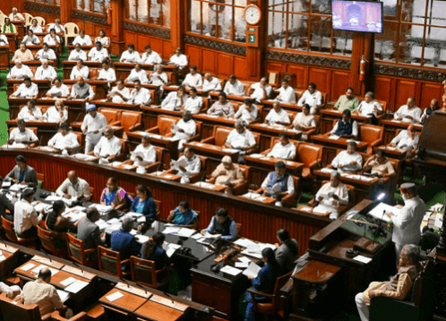 Budget session of Karnataka Assembly gets underway Budget session of Karnataka Assembly gets underway