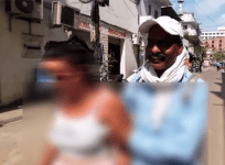 Video of foreign woman being touched inappropriately in Jaipur surfaces, police search for auto driver