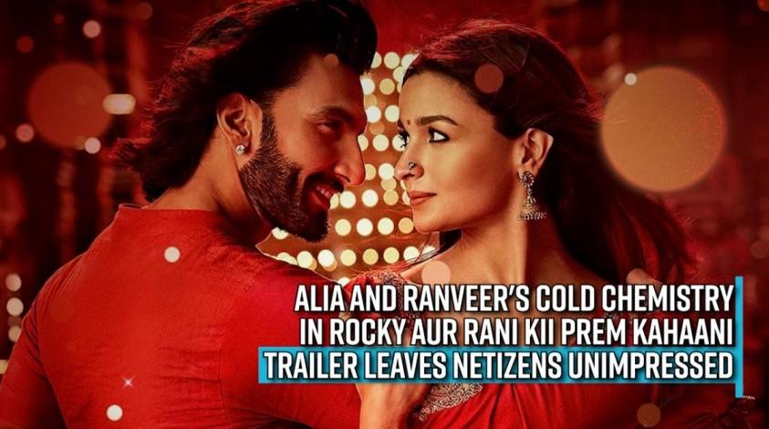 Overacting, 2 States lite: Alia and Ranveers cold chemistry in Rocky Aur Rani Kii Prem Kahaani trailer leaves netizens unimpressed