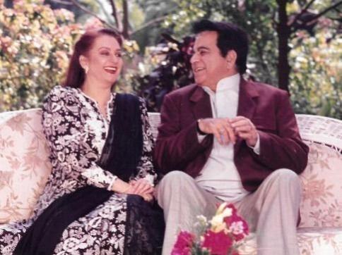 Saira banu with dilip kumar Saira banu gets emotional