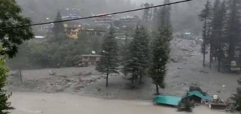 Heavy Rain Wreaks Havoc In Himachal pradesh Heavy Rain Wreaks Havoc In Himachal pradesh