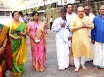 Ahead Of Chandrayaan-3 Launch, ISRO Scientists Offer Prayers At Tirupati Temple