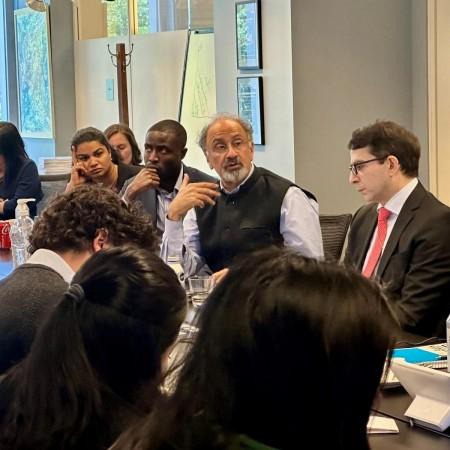 Indermit Gill in an interaction with Harvard student indermit gill