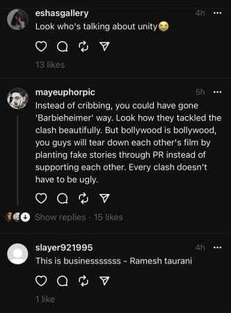 comments