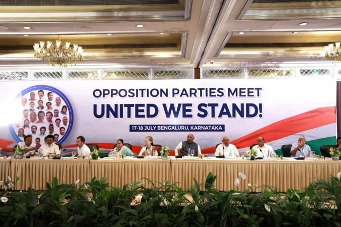 Opposition Meet Underway In B'luru; Cong Hopes To Deliver Strong Message Ahead Of Lok Sabha. Opposition Meet Underway In B'luru; Cong Hopes To Deliver Strong Message Ahead Of Lok Sabha