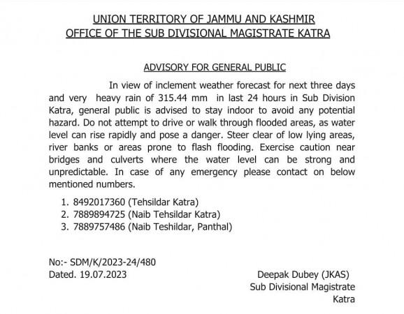 Advisory