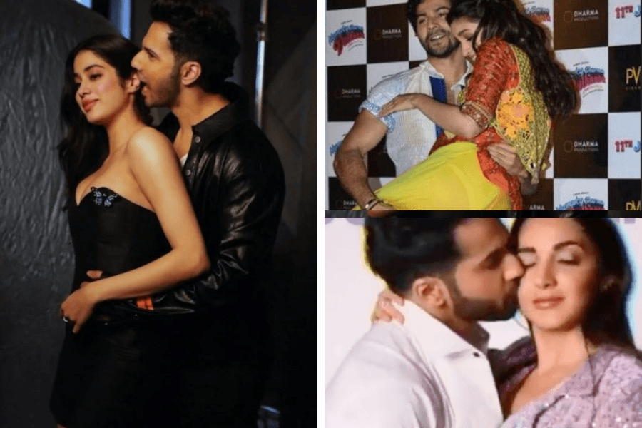 900px x 600px - Kissing' Kiara Advani to 'biting' Janhvi Kapoor: All the times Varun Dhawan  went overboard with co-stars - IBTimes India
