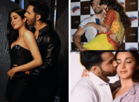 Varun Dhawan with Janhvi, Kiara, Alia Bhatt