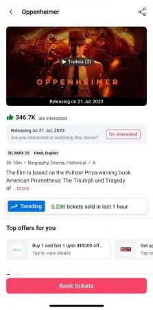 ticket price