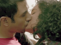 Kangana Ranaut, Vir Das kiss in Revolver Rani