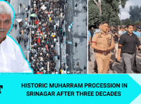 Muharram procession in Srinagar after three decades