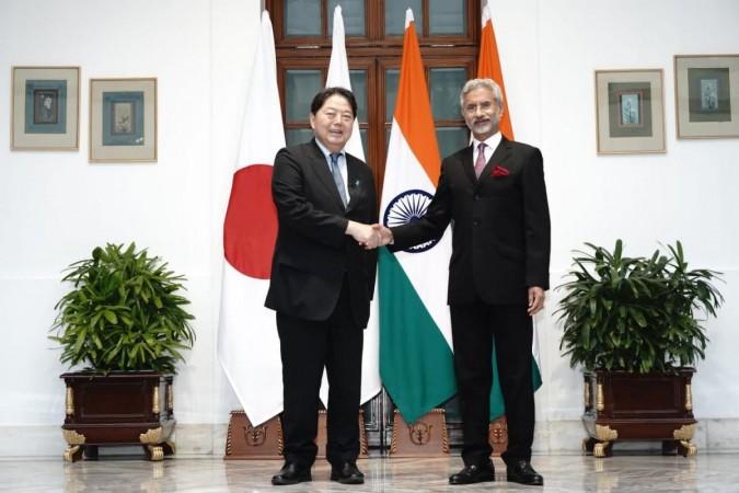 S. Jaishankar with Japan Foreign Minister Yoshimasa Hayashi / S. Jaishankar with his counterpart in Japan