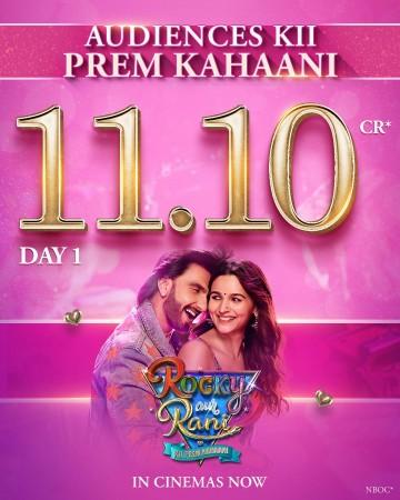 rocky aur rani ki prem kahani box office