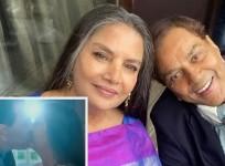 Dharmendra, Shabana kiss
