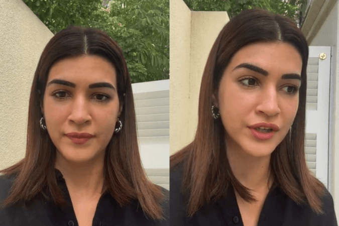 Kriti Sanon swollen face Kriti Sanon swollen face