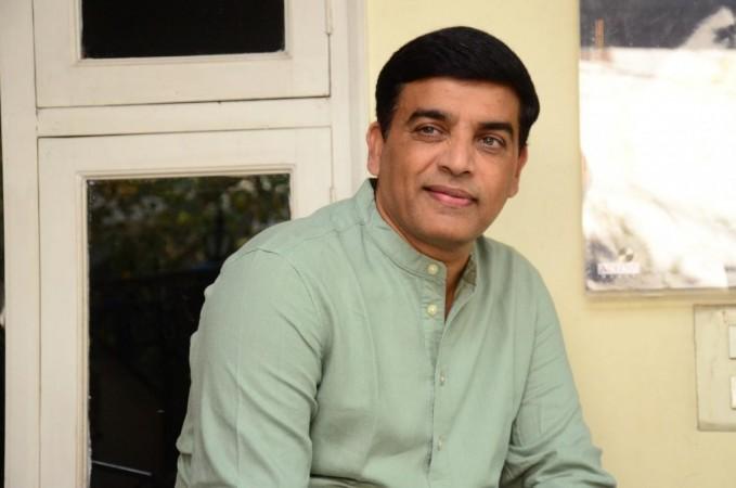 Hyderabad: Vakeel Saab Movie Producer Dil Raju Press Conference.(Photo: Ramana M/IANS) Dil Raju