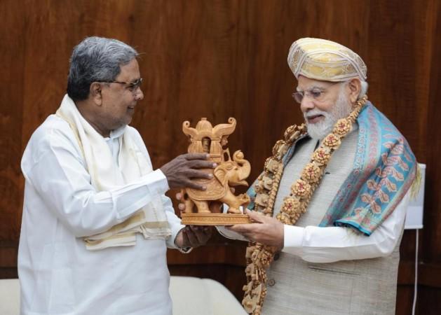 Siddaramaiah Meets PM Modi In Delhi Siddaramaiah Meets PM Modi In Delhi