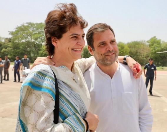 Priyanka quotes Buddha to hail SC judgement on Rahul Priyanka quotes Buddha to hail SC judgement on Rahul