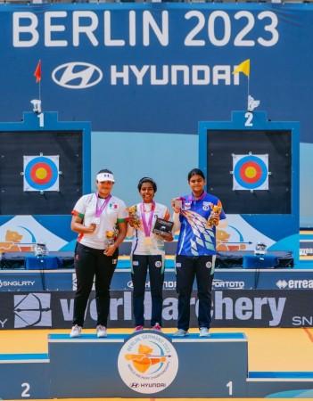 World Archery Championships: Aditi Gopichand Swami Clinches Individual Compound Gold Medal World Archery Championships: Aditi Gopichand Swami Clinches Individual Compound Gold Medal