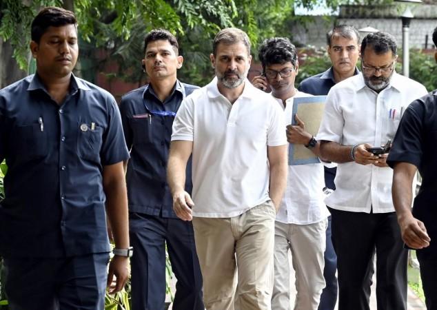 New Delhi: Congress Leader Rahul Gandhi Arrives To Attend A Meeting New Delhi: Congress Leader Rahul Gandhi Arrives To Attend A Meeting