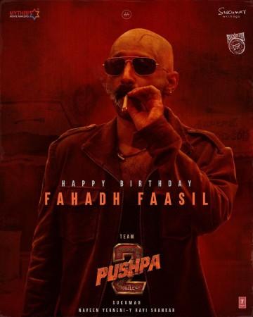 Fahadh Faasil From Pushpa 2 Fahadh Faasil From Pushpa 2