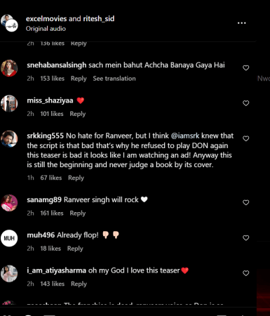comments