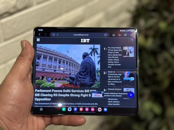 Samsung Galaxy Z Fold 5 Unboxing & First Look - Power Of The Fold