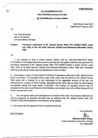 Basant Rath order