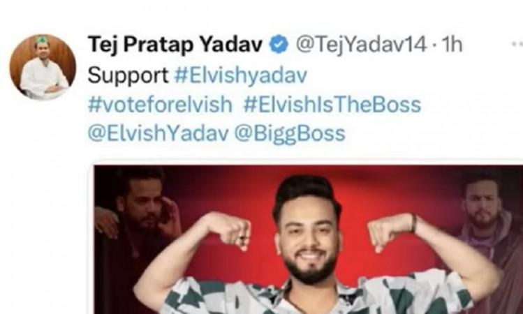 Tweets supporting Elvish Yadav Tweets supporting Elvish Yadav