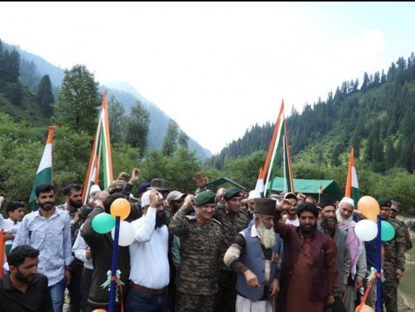 Inauguration of bridge