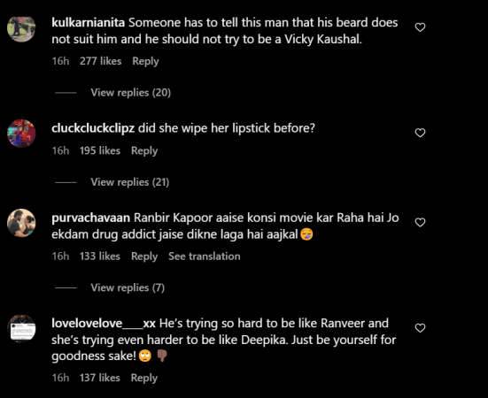 comments