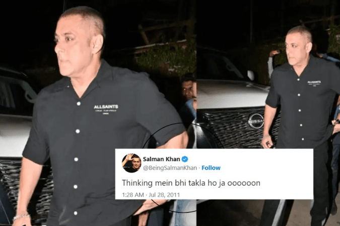 Salman Khan 2011 tweet Salman Khan 2011 tweet