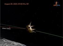All Set For India's Moon Lander To Touch Down On Lunar Soil