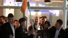 Rahul Gandhi Visits Leh Market With Army Veterans