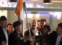 Rahul Gandhi Visits Leh Market With Army Veterans