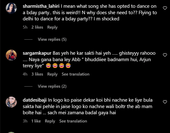 comments