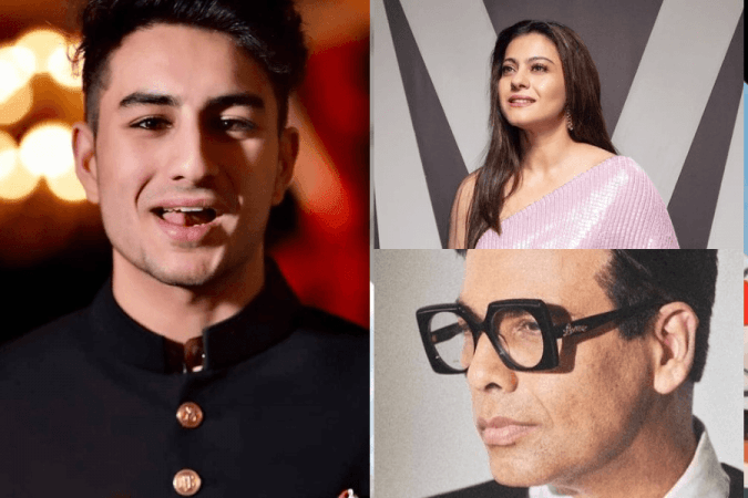 Ibrahim Ali Khan, Kajol, Karan Johar Ibrahim Ali Khan, Kajol, Karan Johar