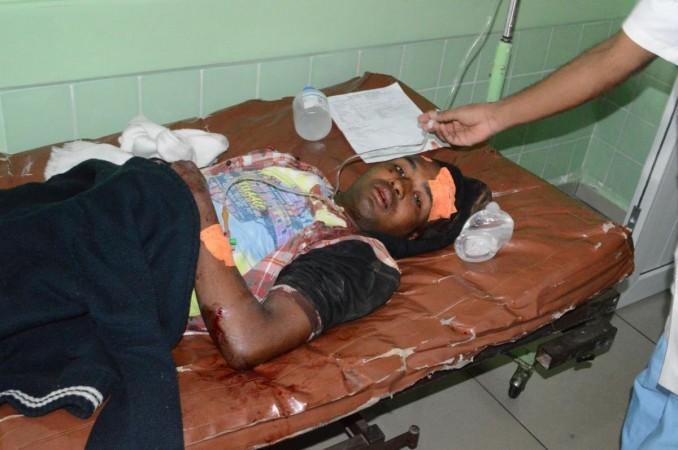 File photo: ANTANANARIVO, June 27, 2016 (Xinhua) -- An injured person receives treatment at the hospital of Joseph Ravoahangy Andrianavalona in Antananarivo, capital of Madagascar, on June 26, 2016. At least two people were killed and 72 others injured Sunday in a grenade explosion during Madagascar's national day celebration, the prime minister Mahafaly Solonandrasana said. (Xinhua/Nari/IANS) Madagascar