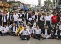 Protest in Jammu