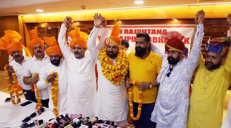 Activists of Yuva Rajput Sabha