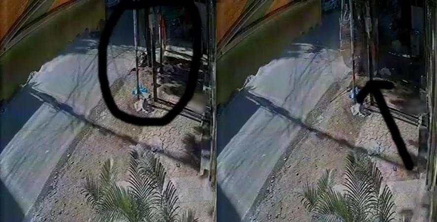 Bus Knocks Down GHMC Worker Sweeping Road In Hyderabad Bus Knocks Down GHMC Worker Sweeping Road In Hyderabad