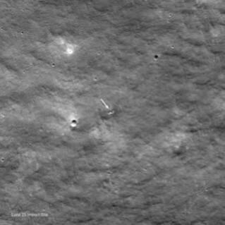 NASA Spacecraft Spots Moon Crater Likely Caused By Russia's Luna 25 NASA Spacecraft Spots Moon Crater Likely Caused By Russia's Luna 25