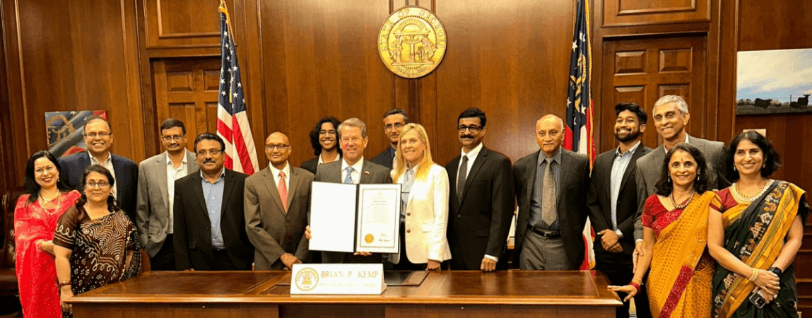 October proclaimed as 'Hindu Heritage Month' in Georgia; contribution of vibrant Hindu American community cited October proclaimed as 'Hindu Heritage Month' in Georgia; contribution of vibrant Hindu American community cited