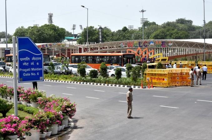 New Delhi : Carcade Rehearsal Ahead Of G20 Summit New Delhi : Carcade Rehearsal Ahead Of G20 Summit