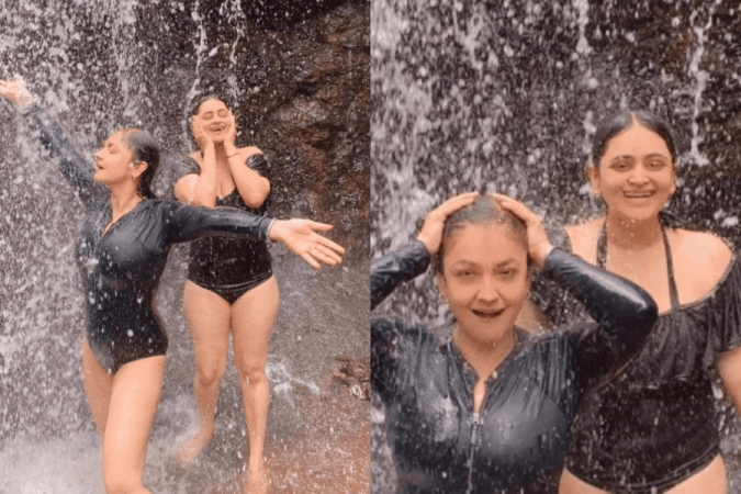 Pooja Bhatt, Bebika Dhurve Pooja Bhatt, Bebika Dhurve