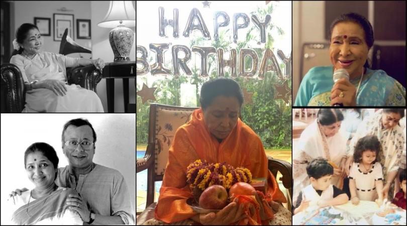 Asha Bhosle happy birthday