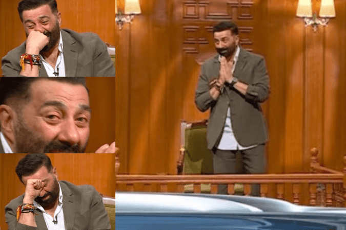 Sunny Deol breaks down Sunny Deol breaks down